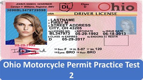 how hard is the ohio motorcycle permit test|free ohio motorcycle permit test.